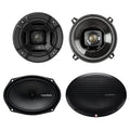 Car Marine ATV Speakers Pair + 6x9 Speakers Pair X5554