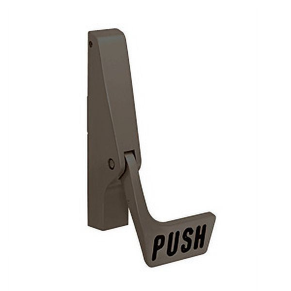 Dark Bronze 10 Series Left-Hand Reverse Bevel Paddle Concealed Vertical Rod Exit Device B9295