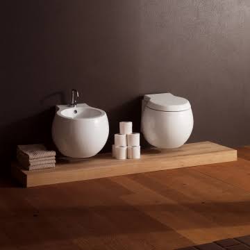 Planet Wall-Mounted Clean Flush Toilet A874