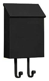 Black Vertical Mailbox F8479