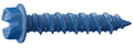 Hex Washer Concrete Screws Blue 500ct S35236