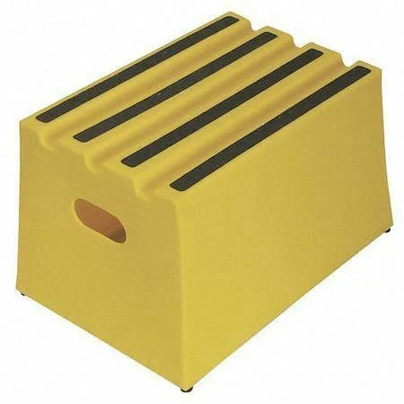 Yellow Plastic Step Stand I540377