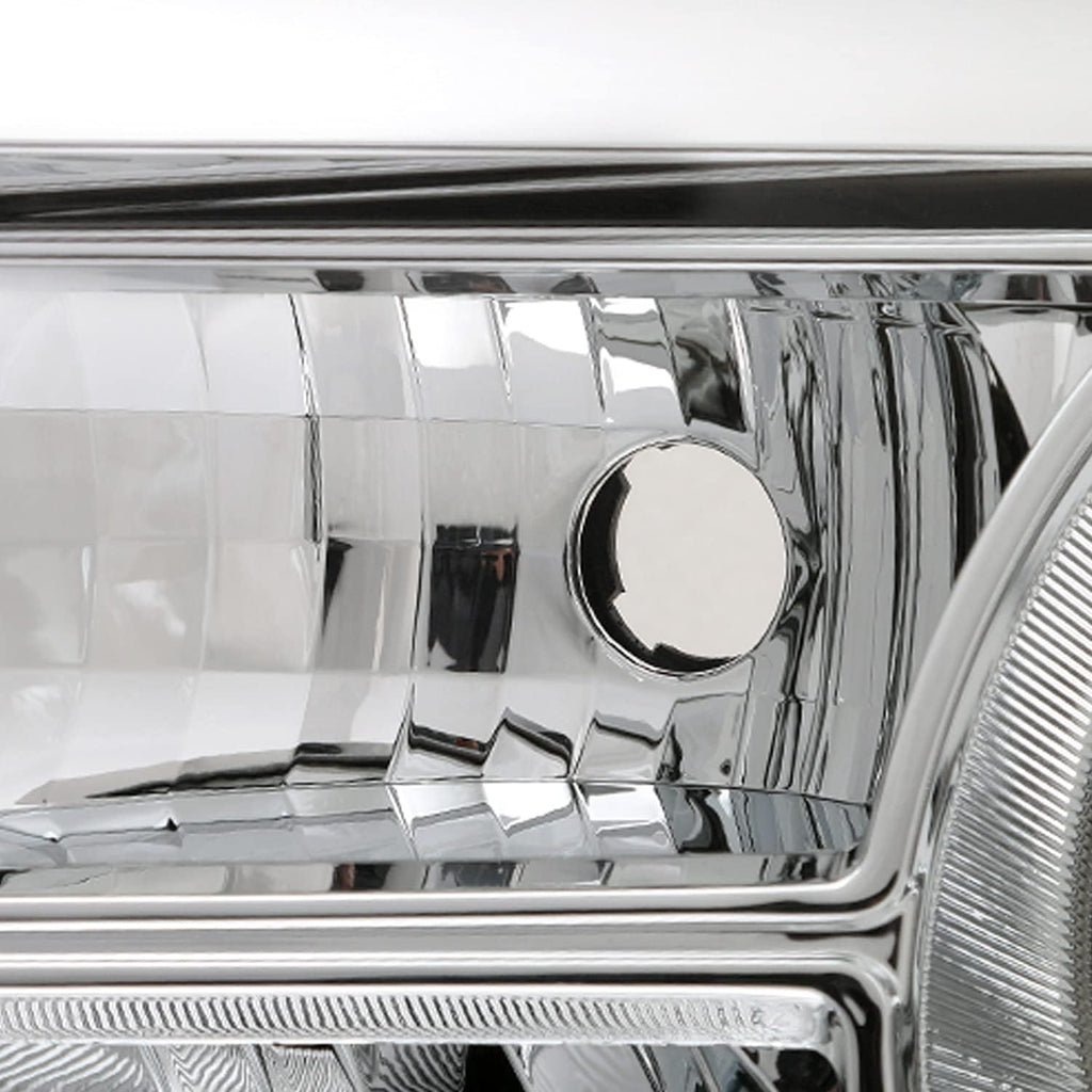 Chrome Halogen Headlight Driver Left Side Replacement S188992