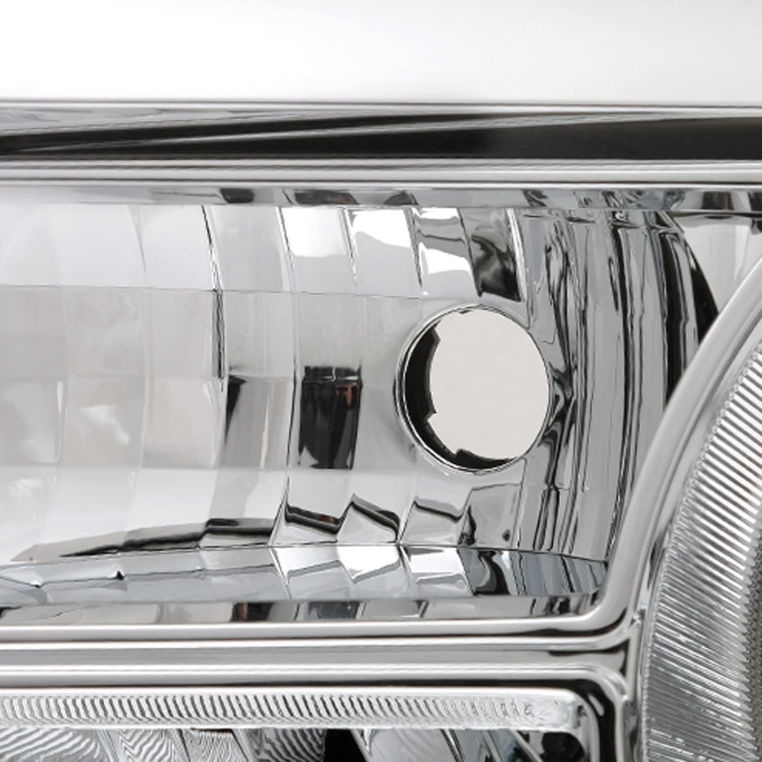 Chrome Halogen Headlight Driver Left Side Replacement S188992
