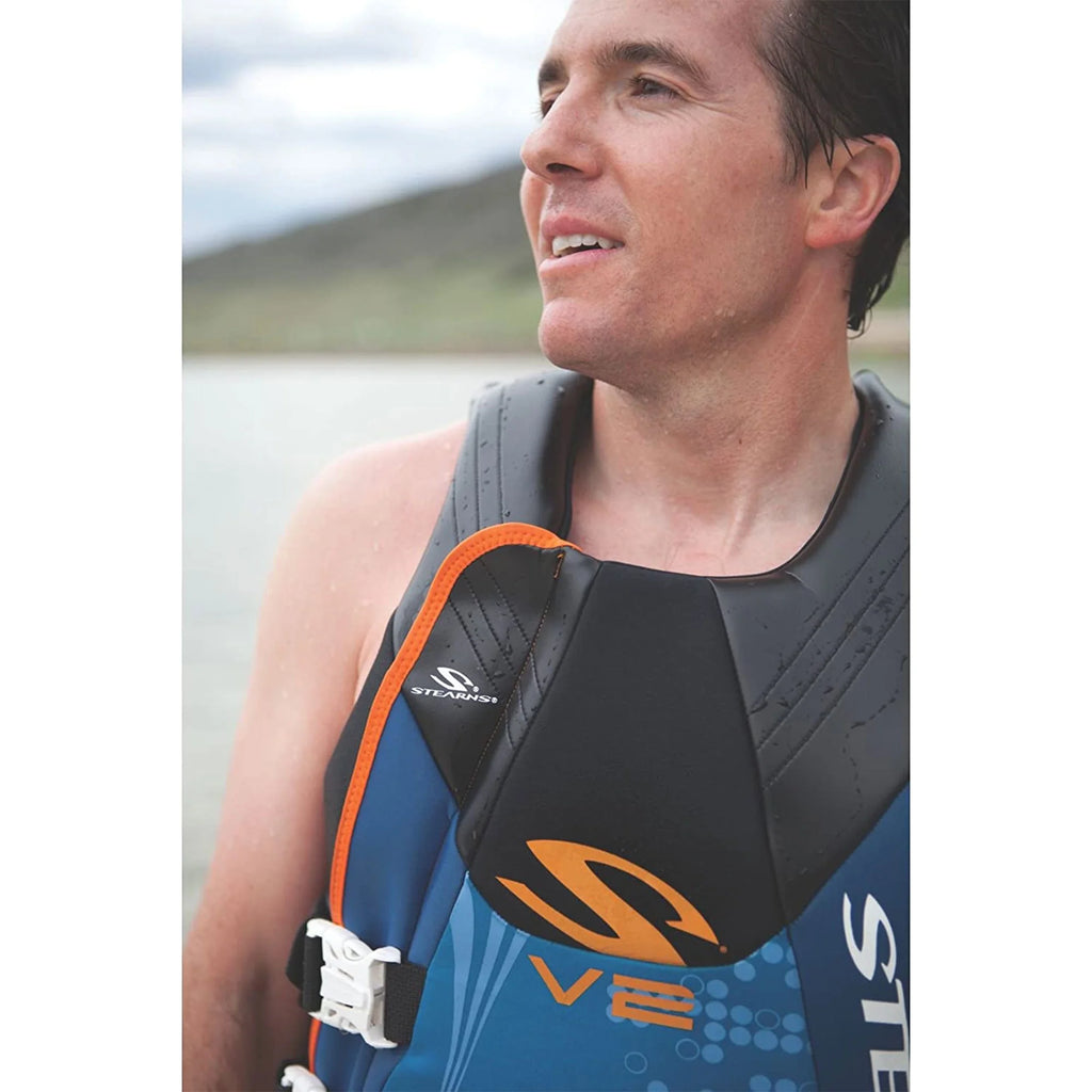 Men's 2XL Blue Neoprene Life Jacket Vest F552881