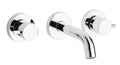 Chrome Wall-Mount Lavatory Faucet D2937