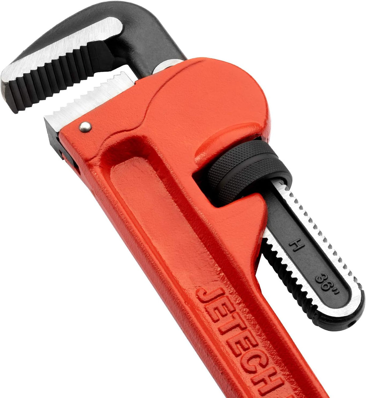 36-inch Heavy Duty Aluminum Straight Pipe Wrench, Adjustable Plumbing Wrench, Pack of 2 Y2429