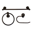 Oil-Rubbed Bronze 3-Piece Bathroom Hardware Kit U32659