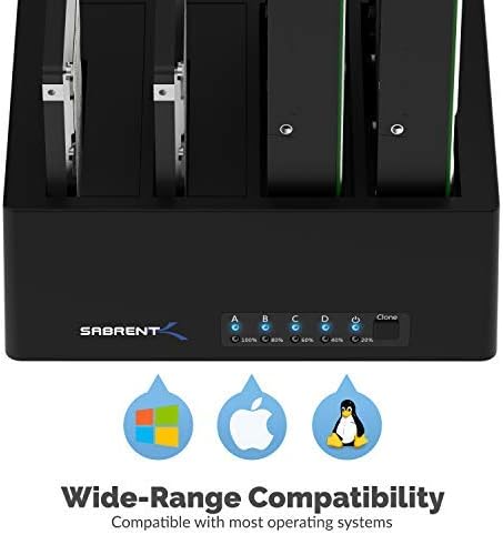 4-Bay USB 3.0 SATA SSD/HDD Docking Station E42650