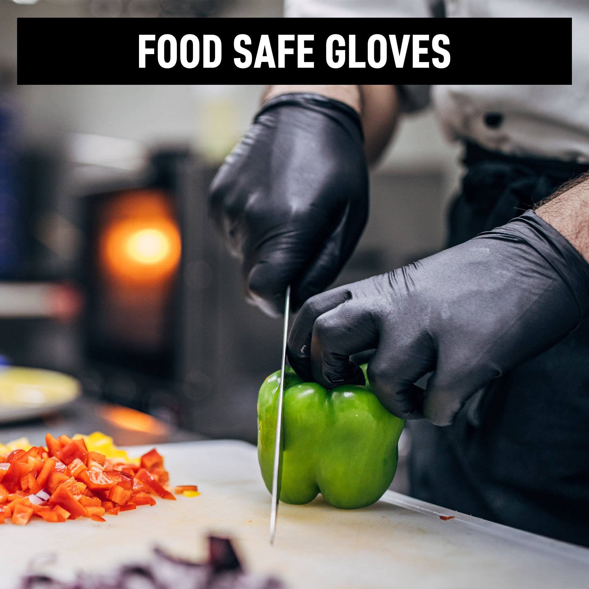 California Blue Nitrile Exam Gloves C8873