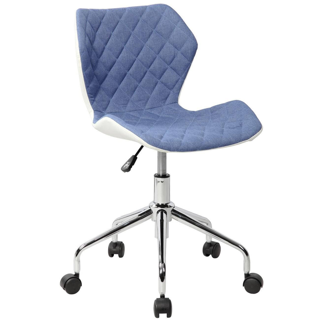 Blue Height Adjustable Office Task Chair Z195