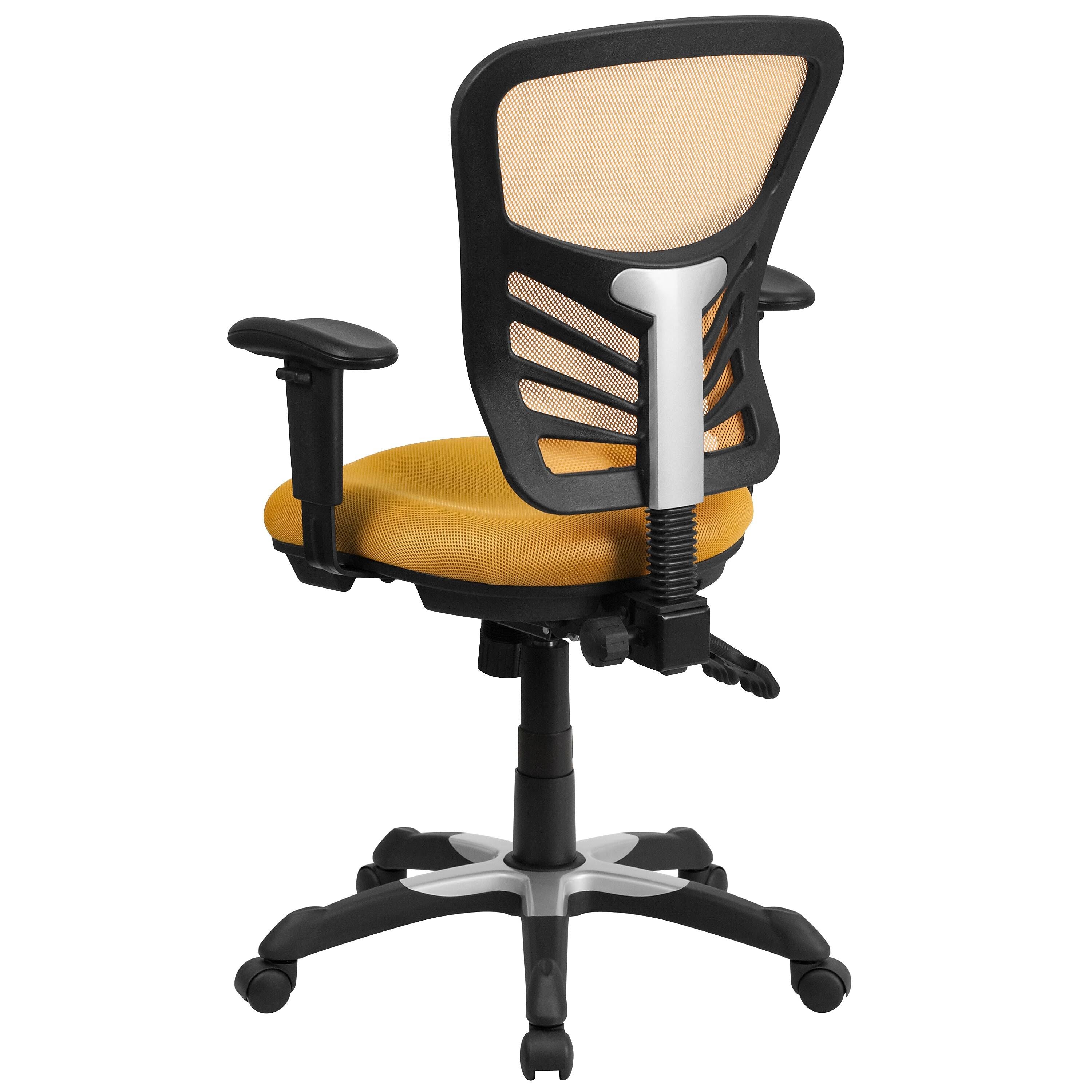 Mid-Back Mesh Executive Swivel Chair with Adjustable Arms N466927