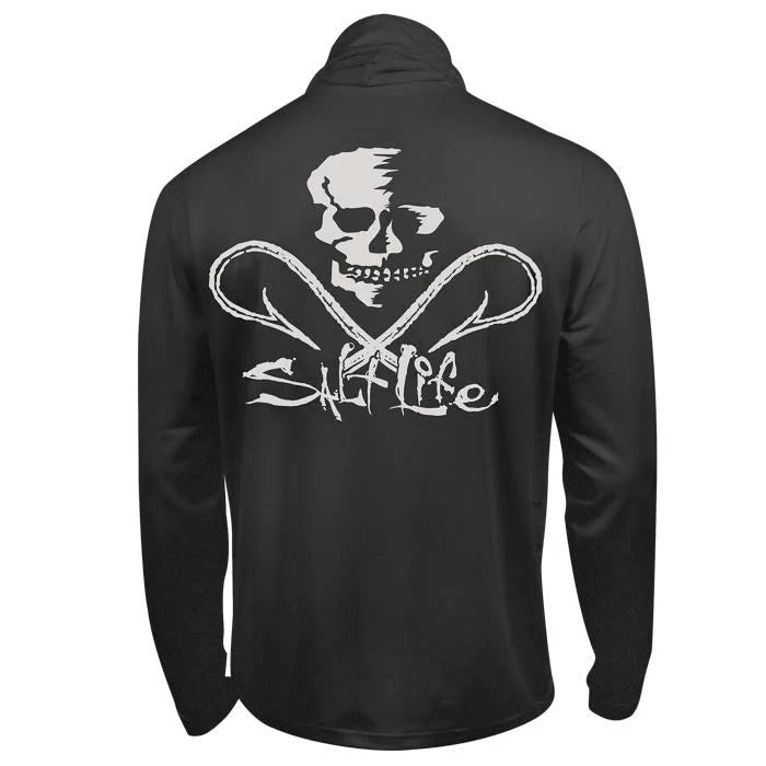 Black Heather Performance Tee D18621