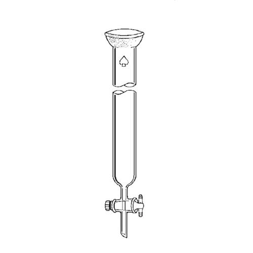 Chromatography Column with Plug S18878
