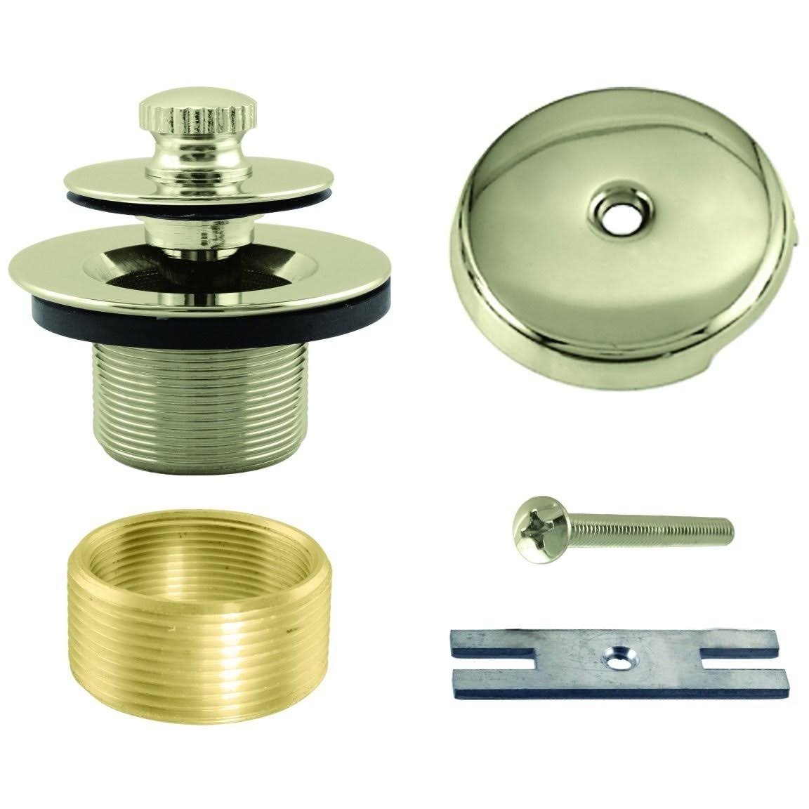 PVD Polished Brass Tub Trim with One-Hole Faceplate Q1654