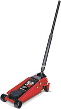 3.5 Ton Heavy Duty Steel Floor Jack with 2 Piece Handle O384