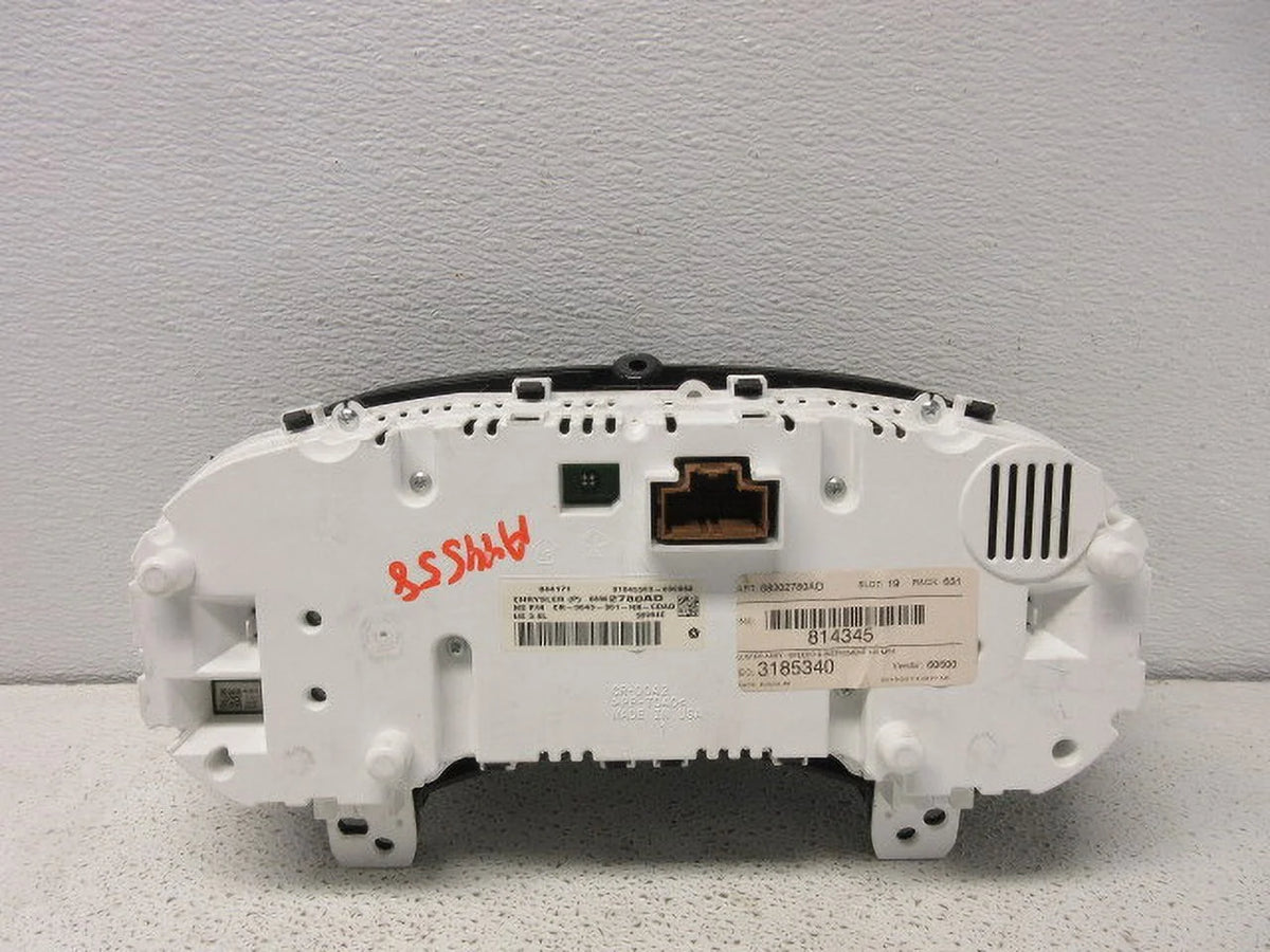 17 2017 Dodge Durango Speedometer 62K Miles OEM S191