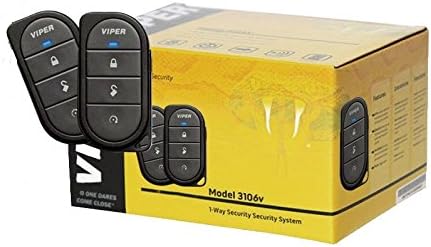 1-Way Car Alarm Keyless Entry D6236