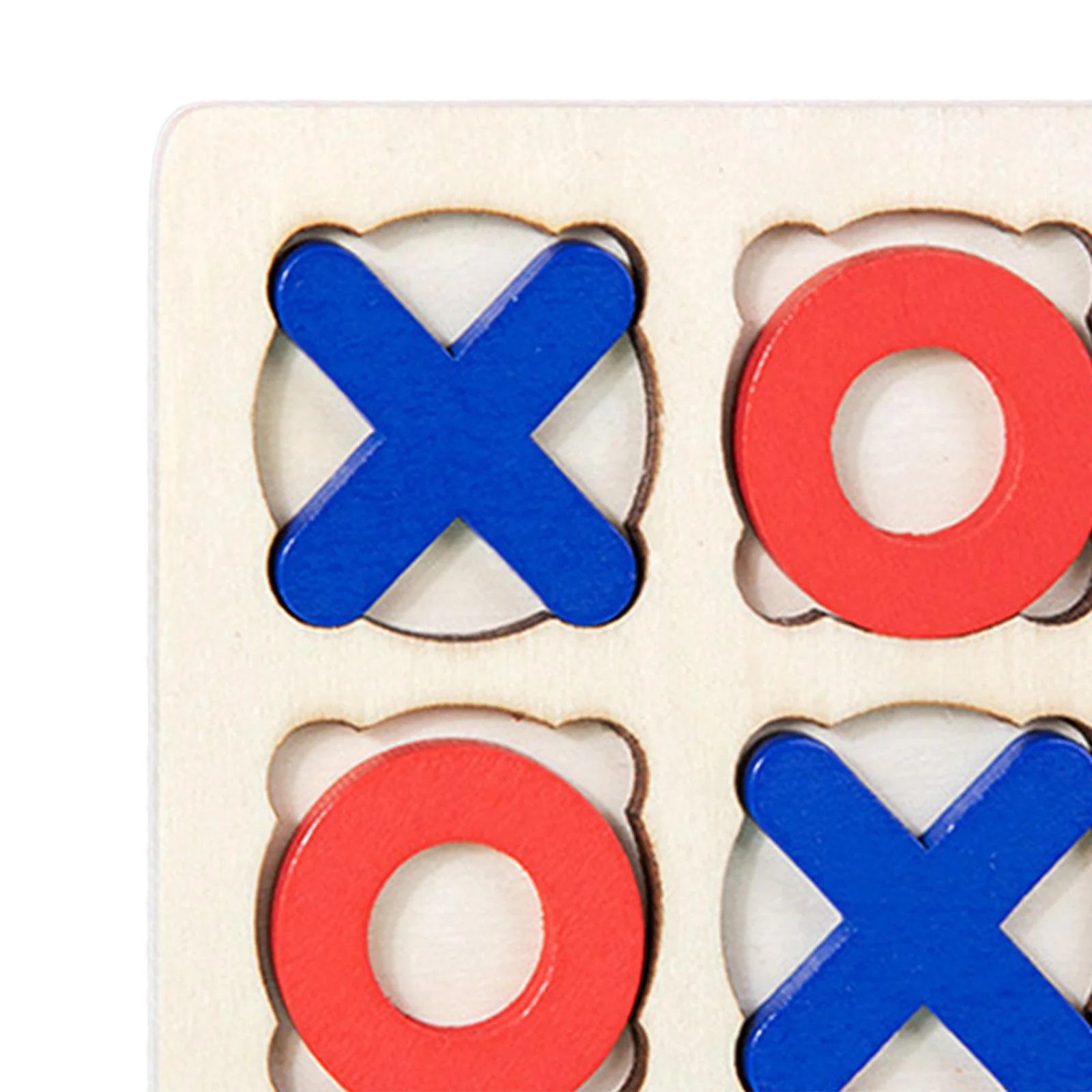 Wooden Tic Tac Toe Board Game T7980
