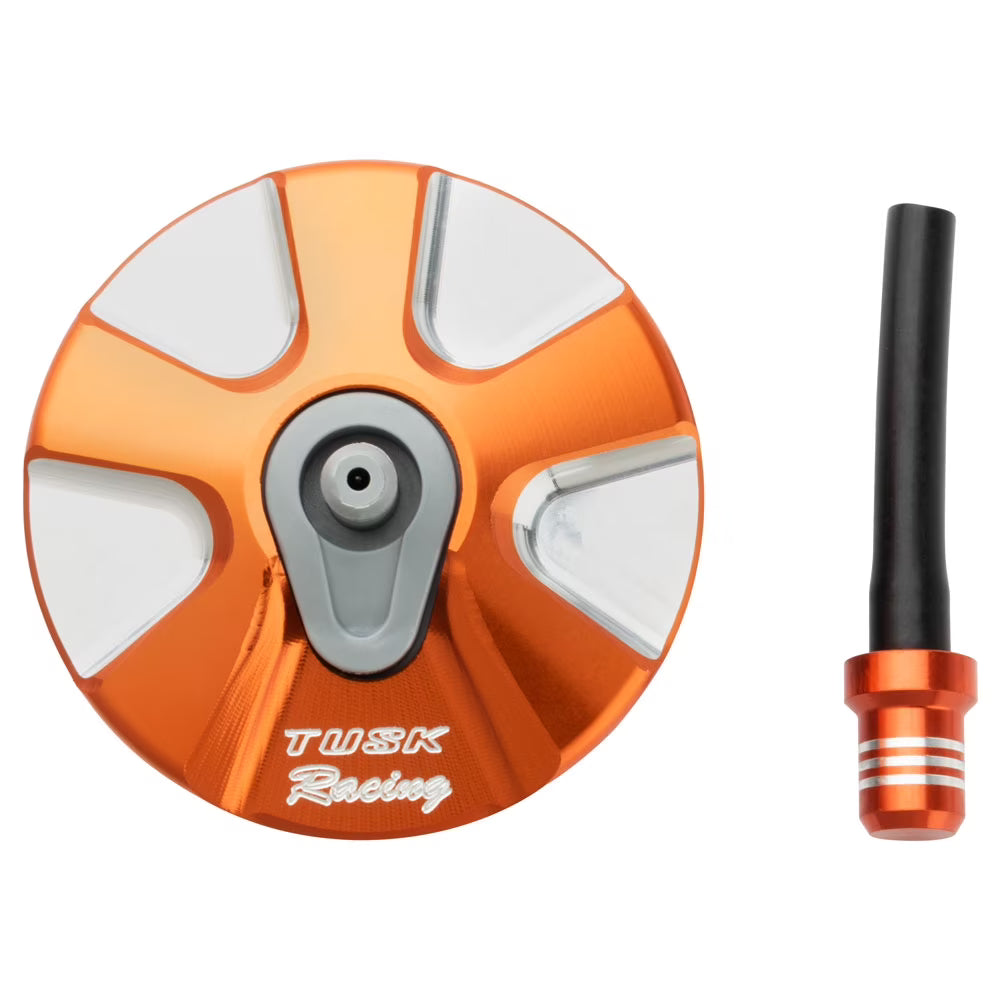 Billet Aluminum Gas Cap Orange For KTM 125 SX W972685