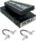 Mini Classic Switchless WAH Pedal with 2x 6' Pro Phone to Phone (1/4) Cables Bundle P433290