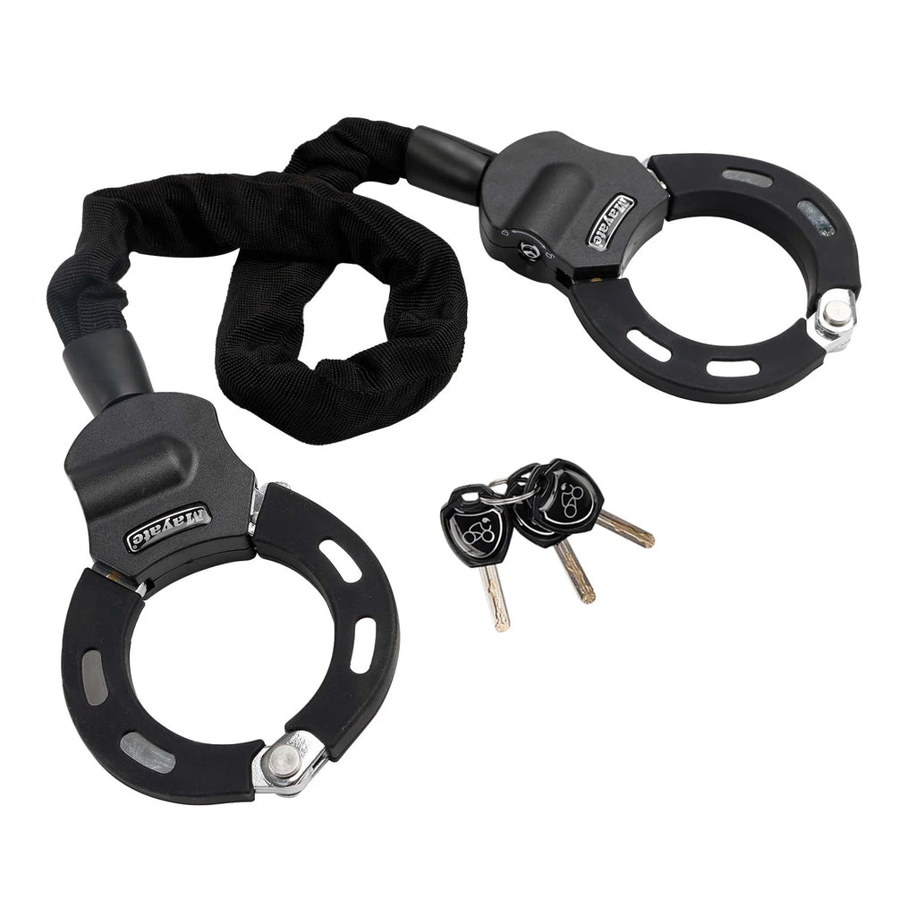 Motorcycle Electric Scooter Lock with 60cm Chain Lock and Key Y594