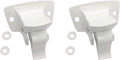 White Wall Mount Bracket for RV Camper Trailer (2 PCS) V209639