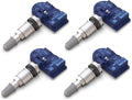 TPMS Tire Pressure Sensor 4-Pack with Aluminum Valve Stem M54737