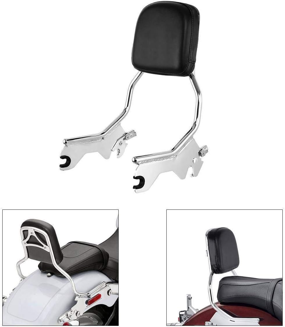 Sissy Bar Upright Backrest With Docking Hardware Kit L50588
