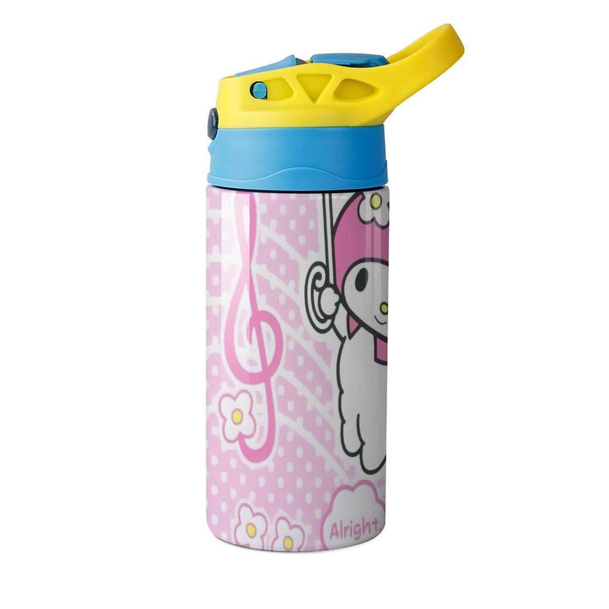 Stainless Steel Vacuum Insulated Water Bottle with Straw N3502