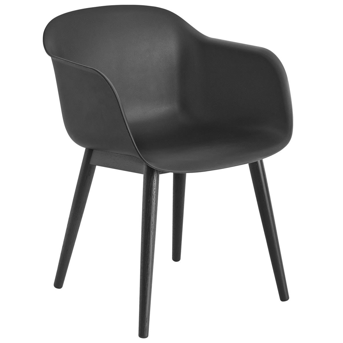 Black Fiber Armchair S7940