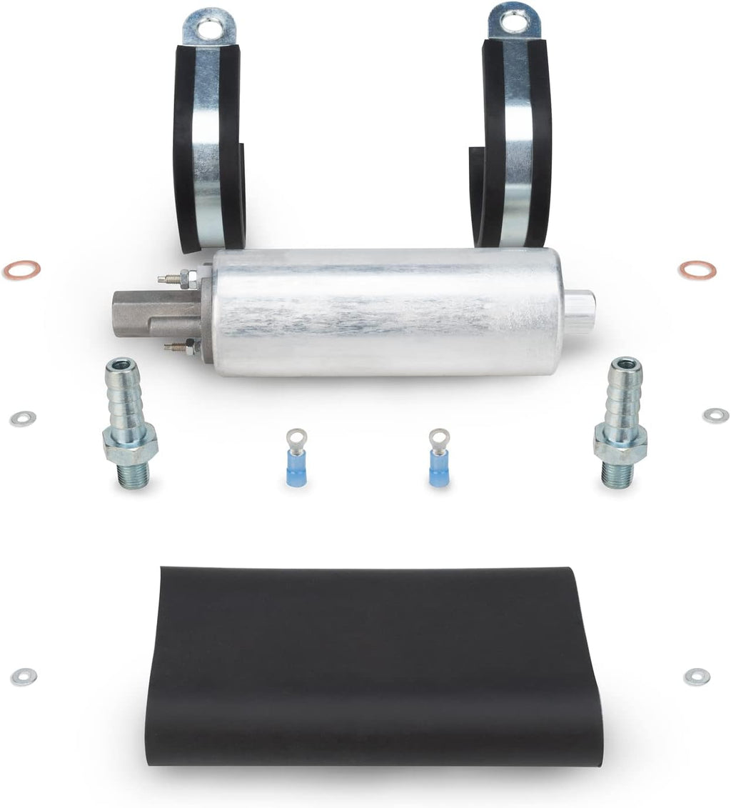 Inline Fuel Pump 255LPH High Pressure with Install Kit Pack of 2 M258134
