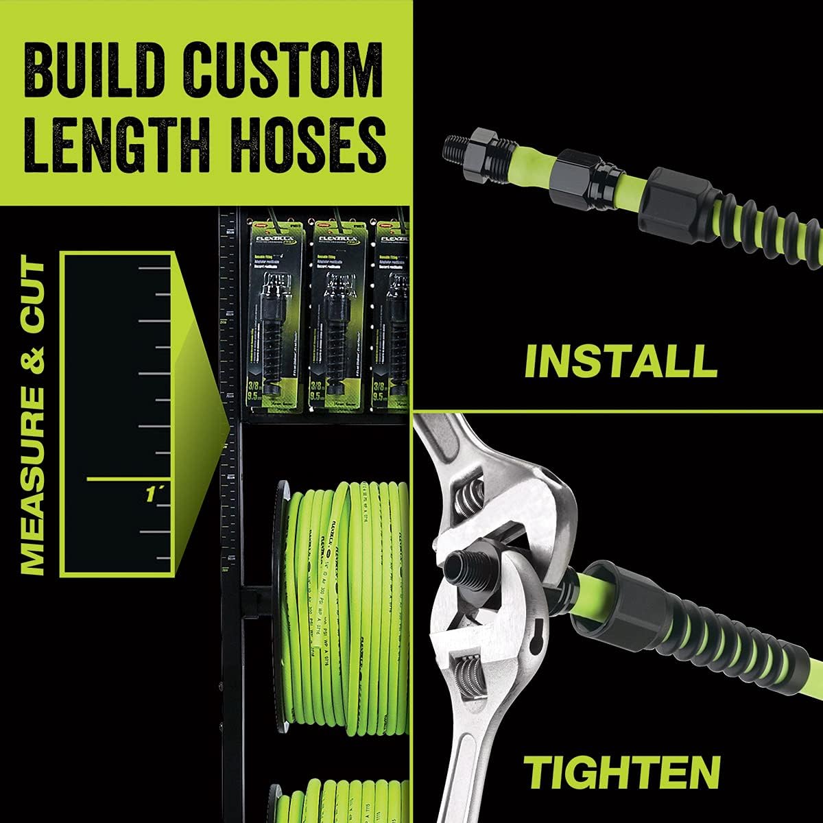 3/8 in. x 250 ft Hybrid Air Hose T586148
