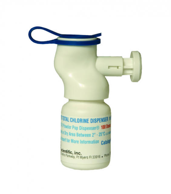 DPD Chlorine Reagent Powder Pop Dispenser R912237
