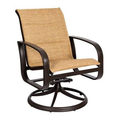 Swivel Patio Dining Chair Fabric L697