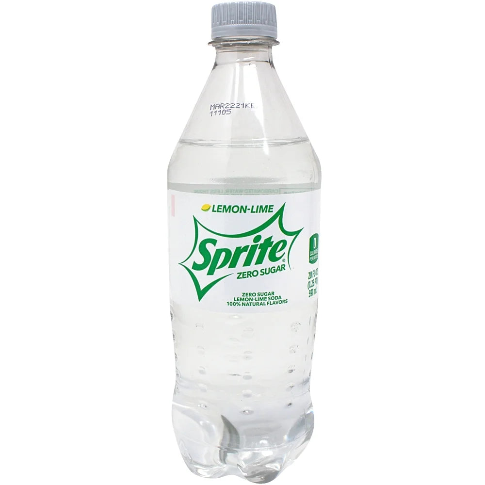 Zero Sugar Soda 20oz Bottles (Pack of 10) H319