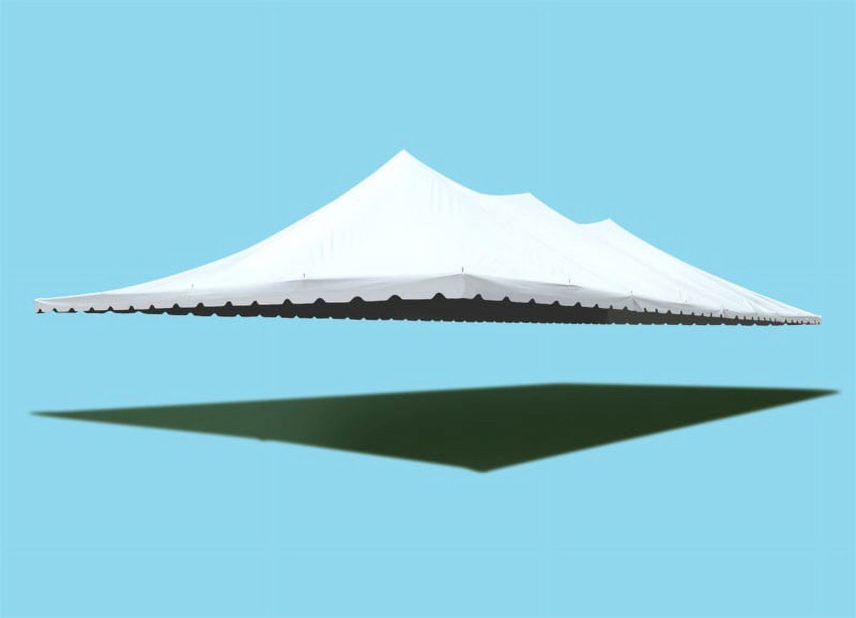 White 40 ft x 100 ft Party Tent Top Only A50206