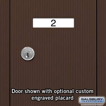Bronze 3 Door Vertical Mailbox O569