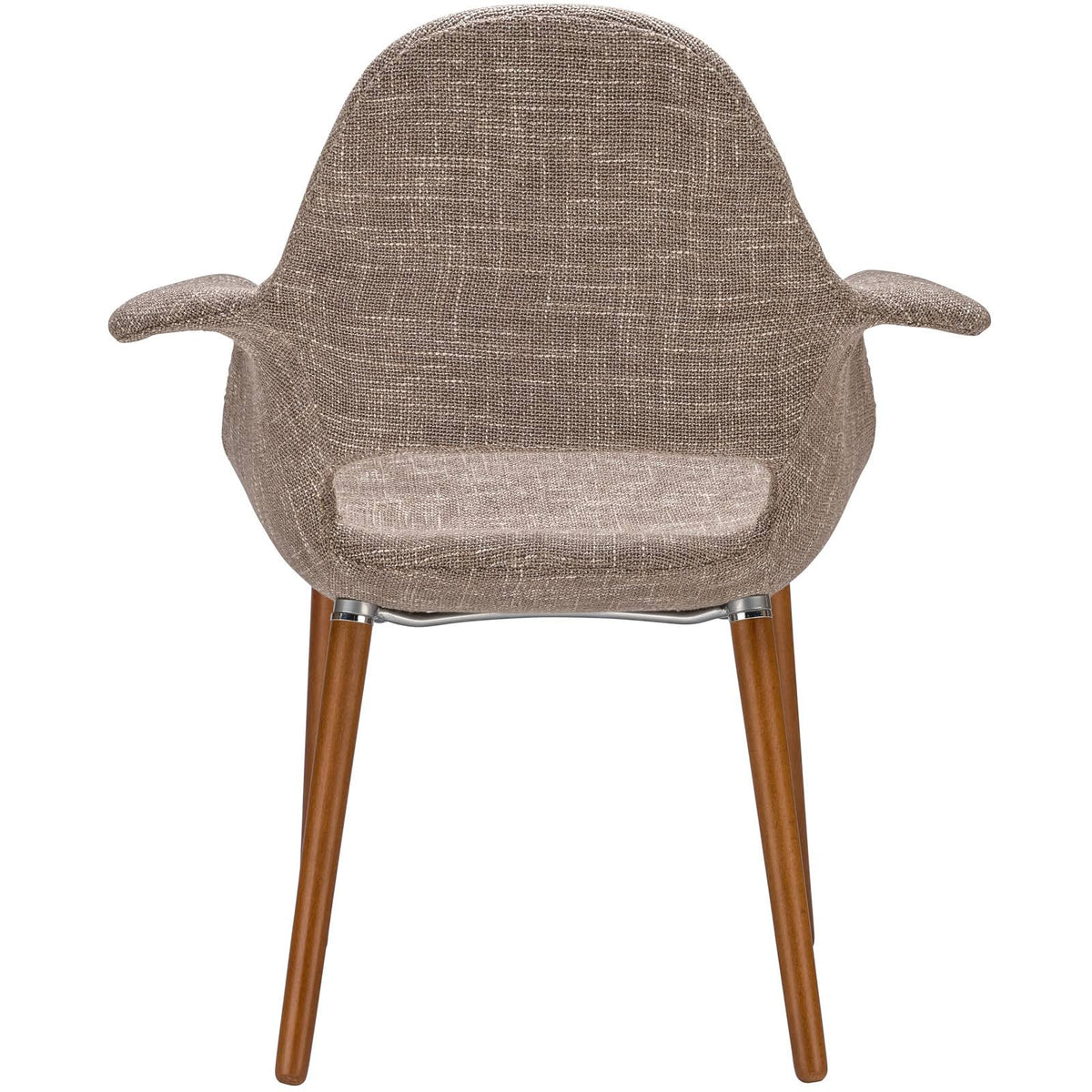 Taupe Fabric Seat Dining Chair (Set of 2) K59410