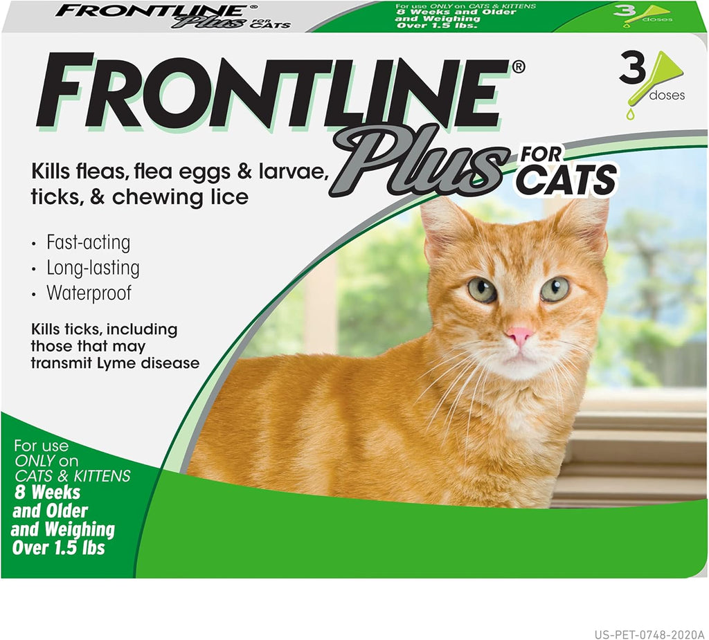 Flea and Tick Treatment for Cats Pack of 2 L2821