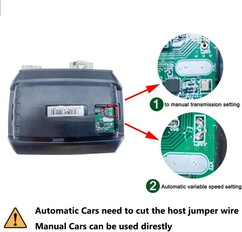 Car Alarm Security System with Remote Start, 1600 Feet Range R828594