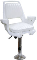 Captain's Chair with Adjustable Pedestal and Seat Slide Y365