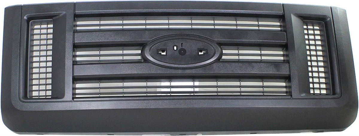 Black Plastic Grille Assembly for Ford E-350 Super Duty I114841