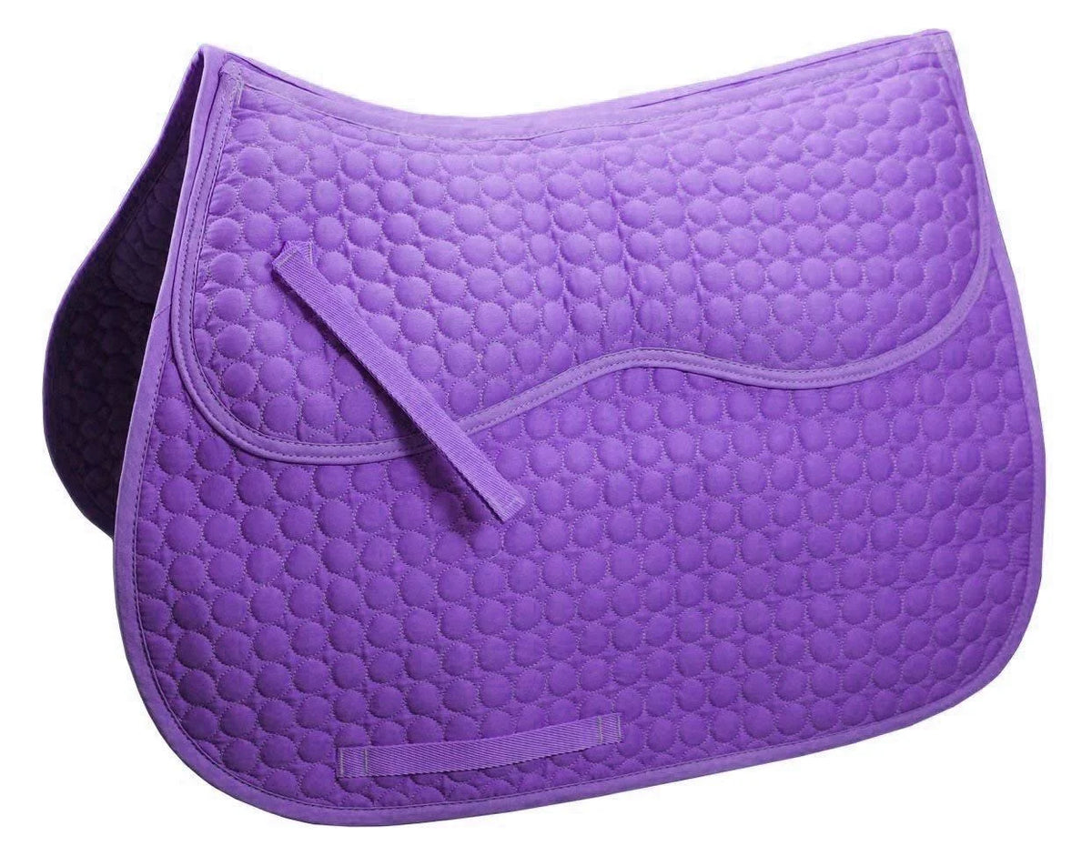 English Saddle Pad with Removable Memory Foam Y824050