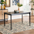 Black Finished Wood Dining Table R7060