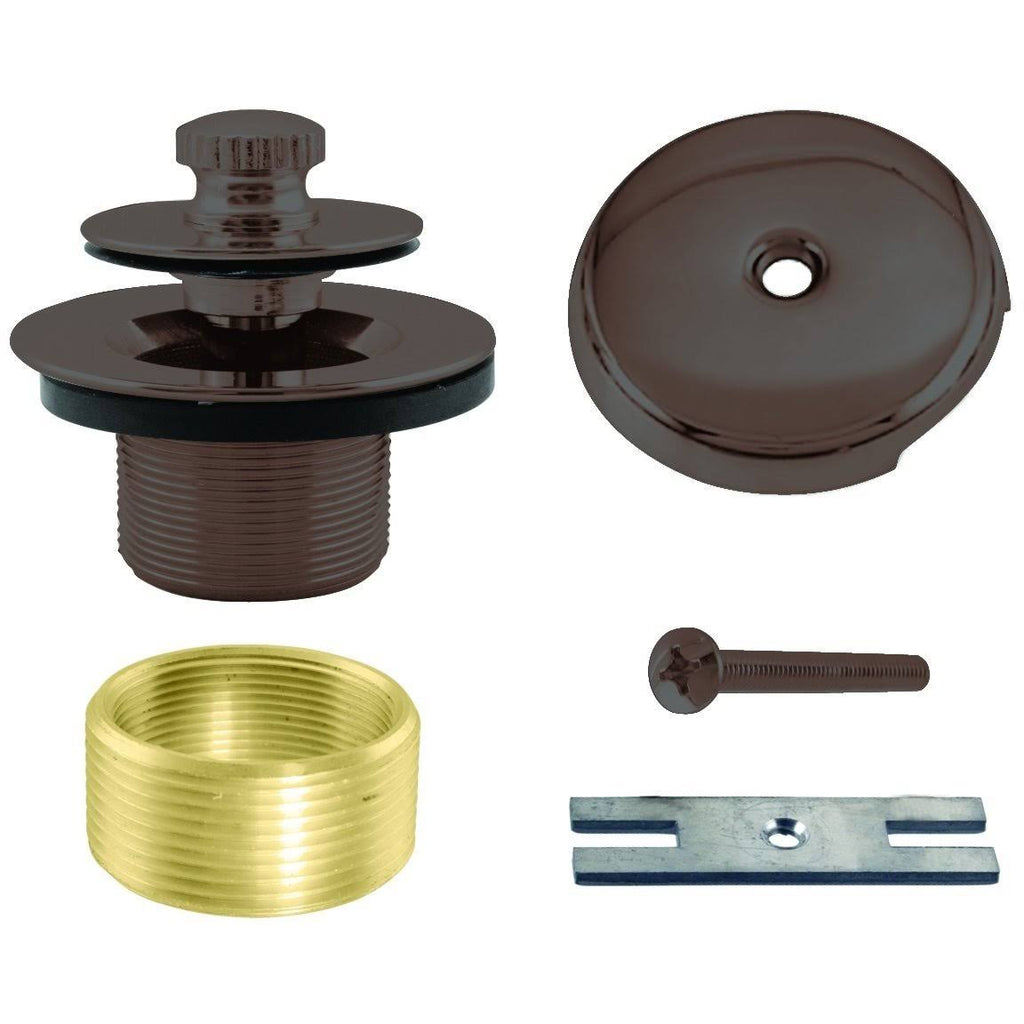 PVD Polished Brass Tub Trim with One-Hole Faceplate Q1654