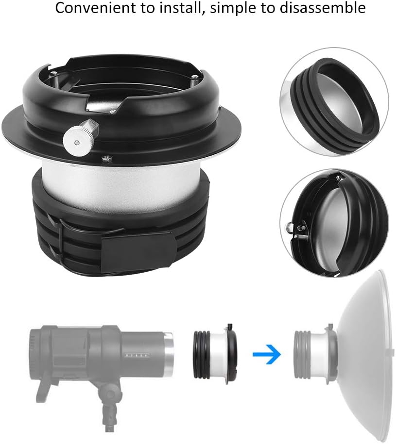 Camera Lens Adapter Ring for Profoto Mount to Bowens Mount E8184