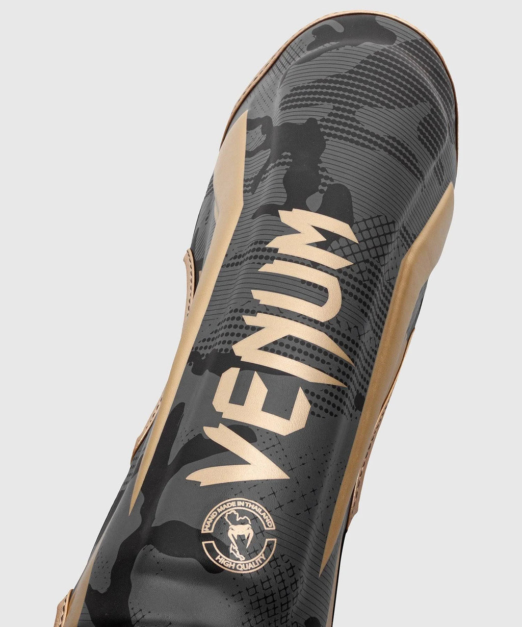 Elite Shin Guards Dark Camo Gold XL S2468