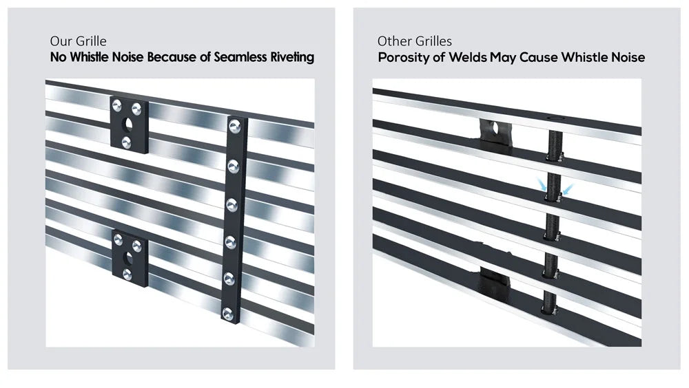 Stainless Steel Chrome Billet Grille Insert K880398