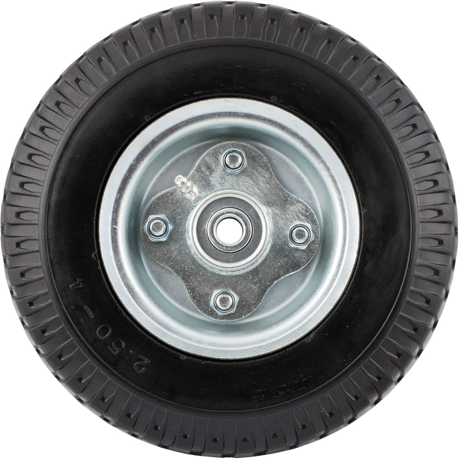 2.80/2.50-4 Flat Free Hand Truck Tire on Wheel K1152